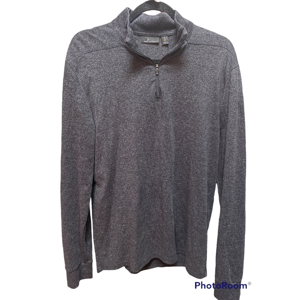 NWOT MARC ANTHONY DARK NAVY GRAYISH PULLOVER NO LONGER AVAILABLE IN STORES! 💙👕